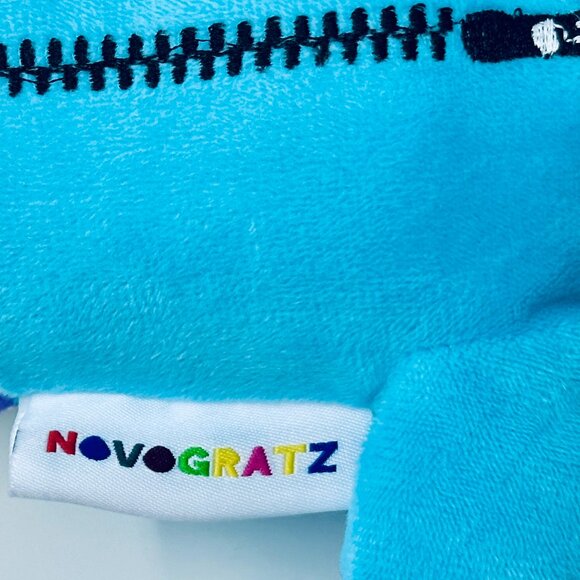 Novogratz Plush Doll Sleepy Face Pink Glasses - Picture 7 of 10